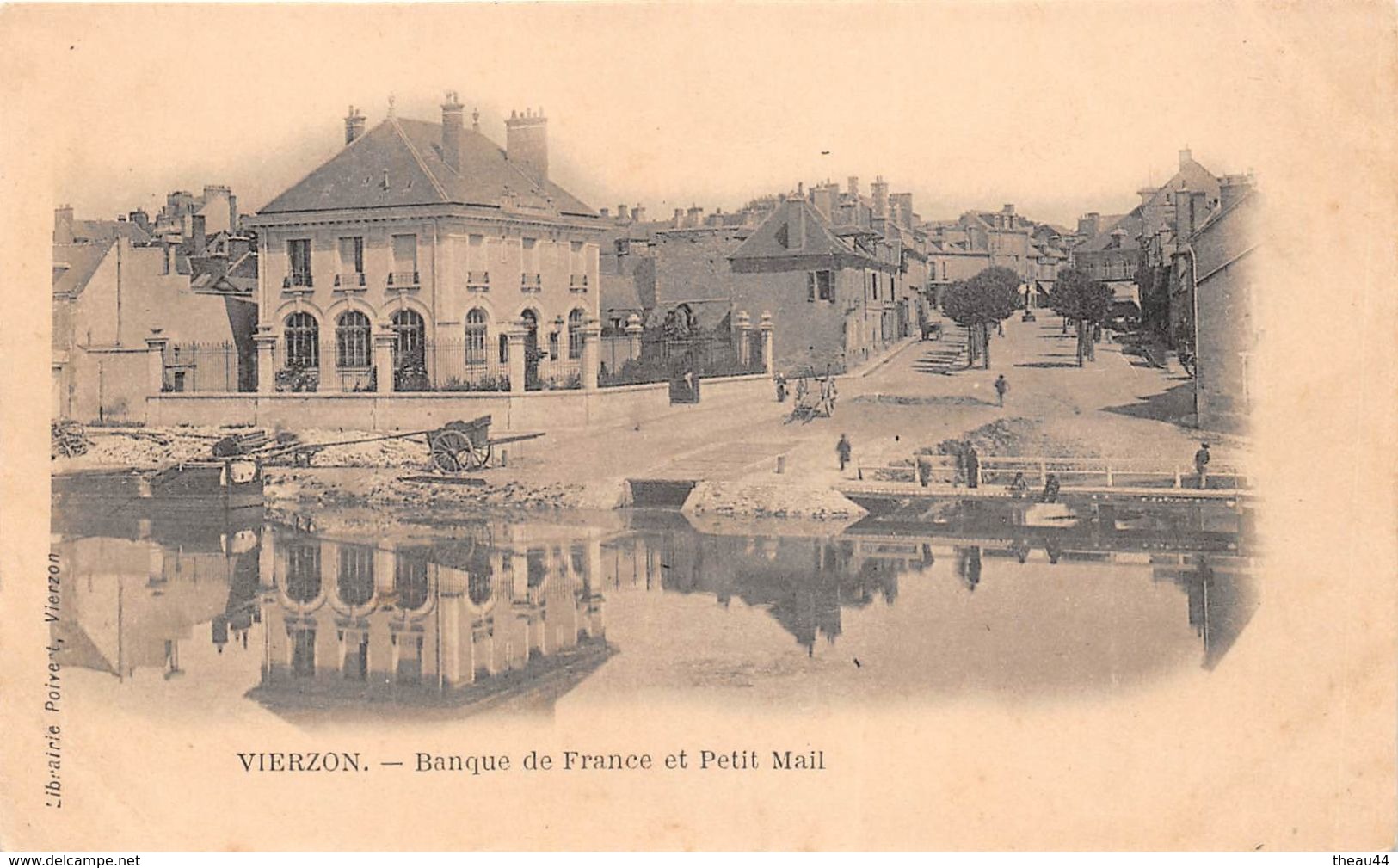 ¤¤   -   VIERZON   -   Banque De France Et Petit Mail     -   ¤¤ - Vierzon