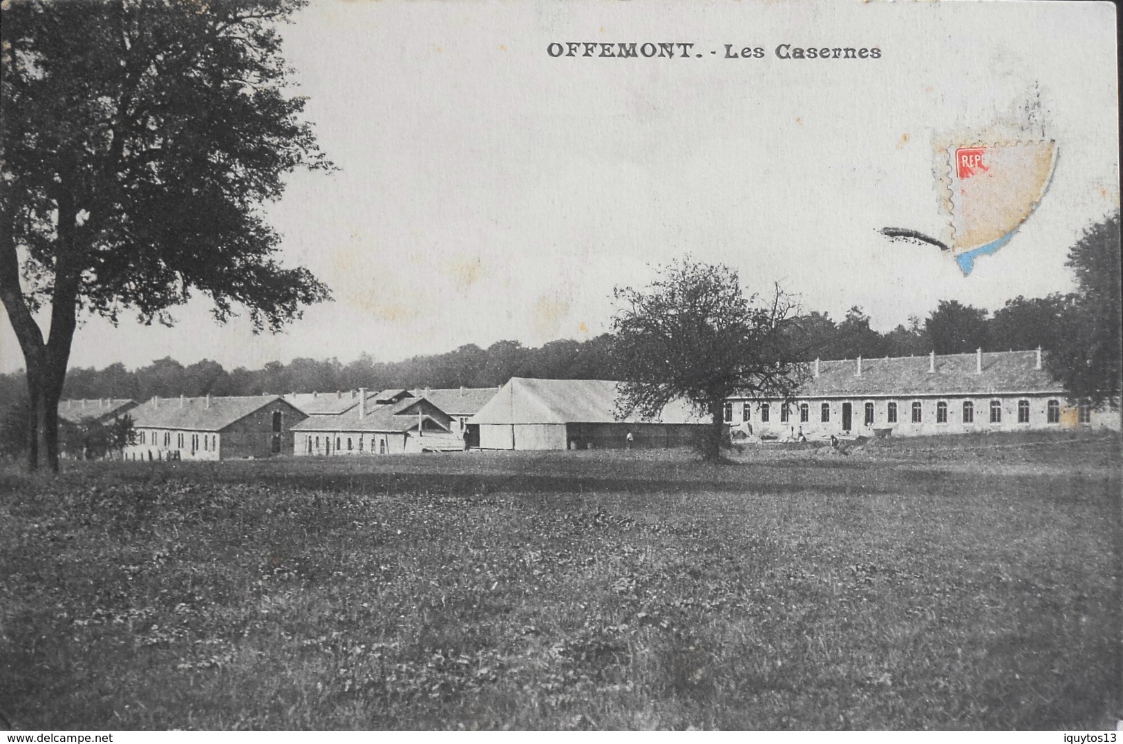 CPA - FRANCE - Offemont Est Situé Dans Le Dép. Du Territoire De Belfort - Les Casernes - Daté 1913 - BE - Offemont