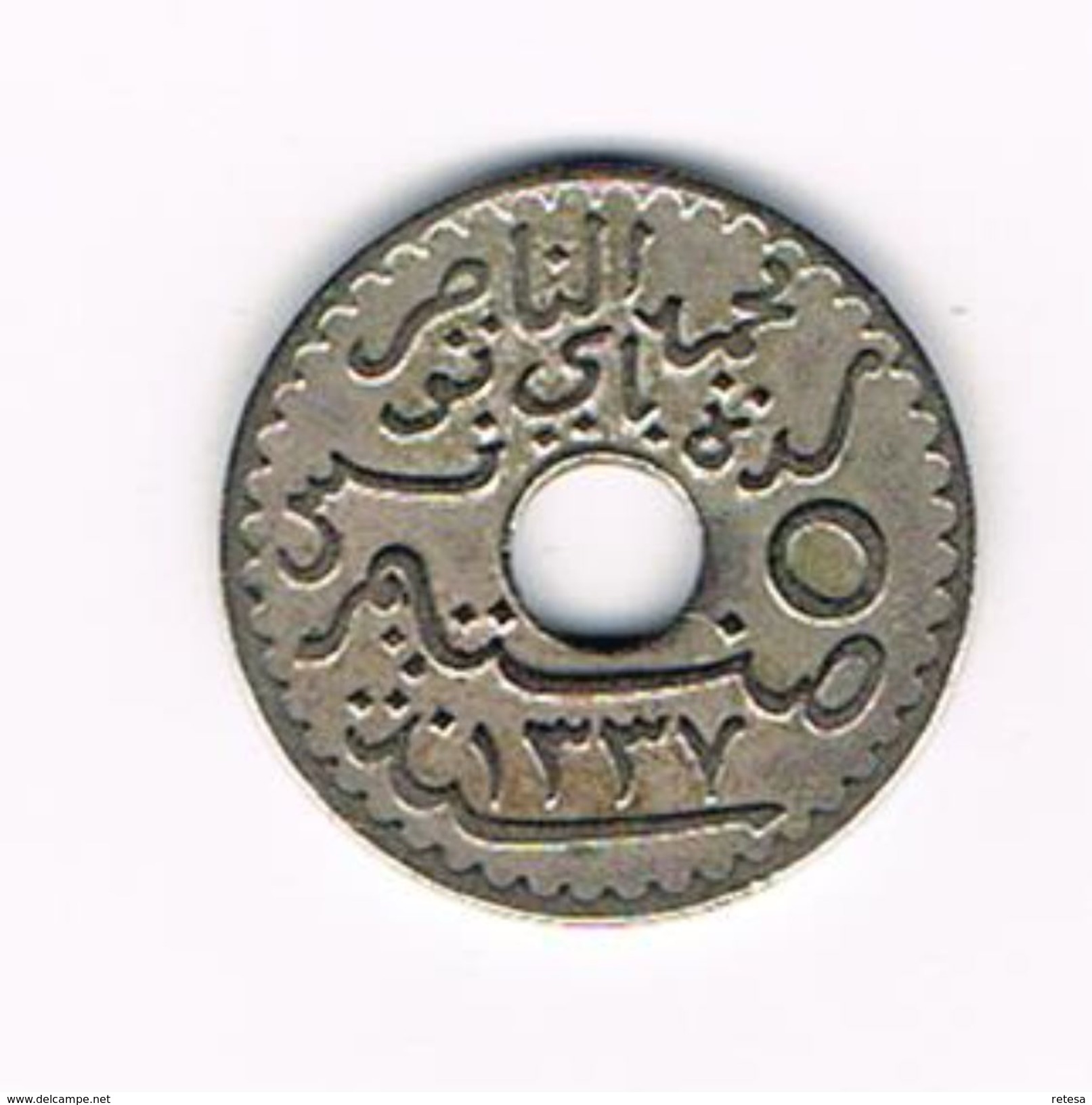 I TUNESIE 5 CENTIMES  1918 ( 1337 ) - Tunisia