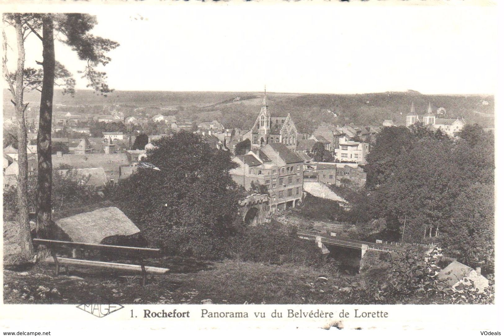 Rochefort - CPA- Panorama Vue Du Belvédère De Lorette - Rochefort