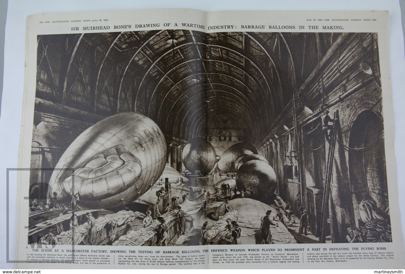 WWII The Illustrated London News, June 30, 1945 - U.S. Pacific Commander, Admiral Nimitz, Japanese Fighter Pilots - Geschichte