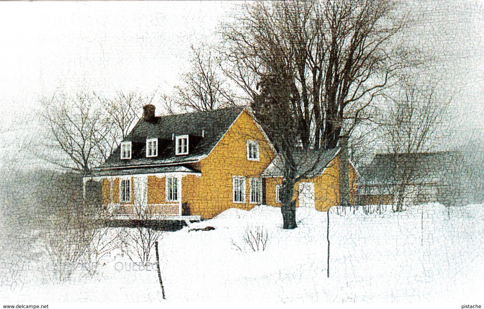 La Doré Saguenay Lac-Saint-Jean Québec - Souvenirs Champêtres - Pretty House - 2 Scans - Autres & Non Classés