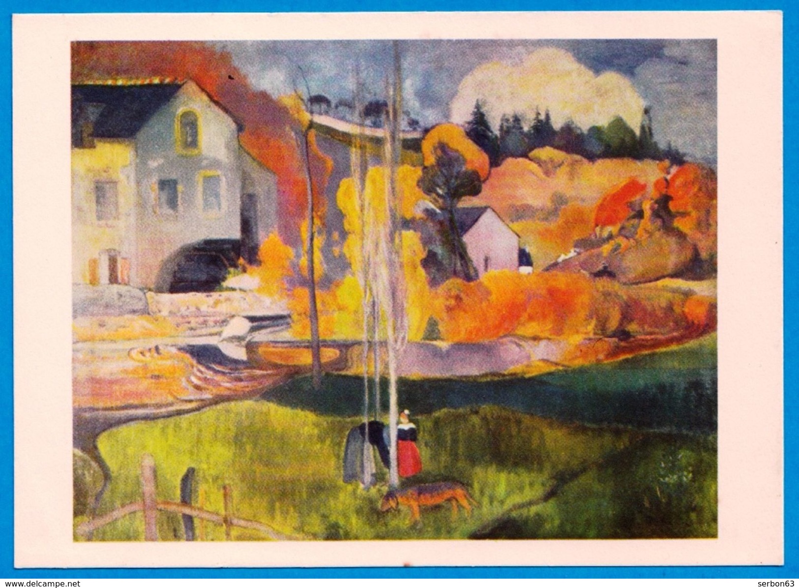 LES GRANDS PEINTRES LOTERIE NATIONALE PEINTURE FRANCAISE LES IMPRESSIONNISTES GAUGUIN N°8/10 SERIE Q NOTRE SITE Serbon63 - Autres & Non Classés