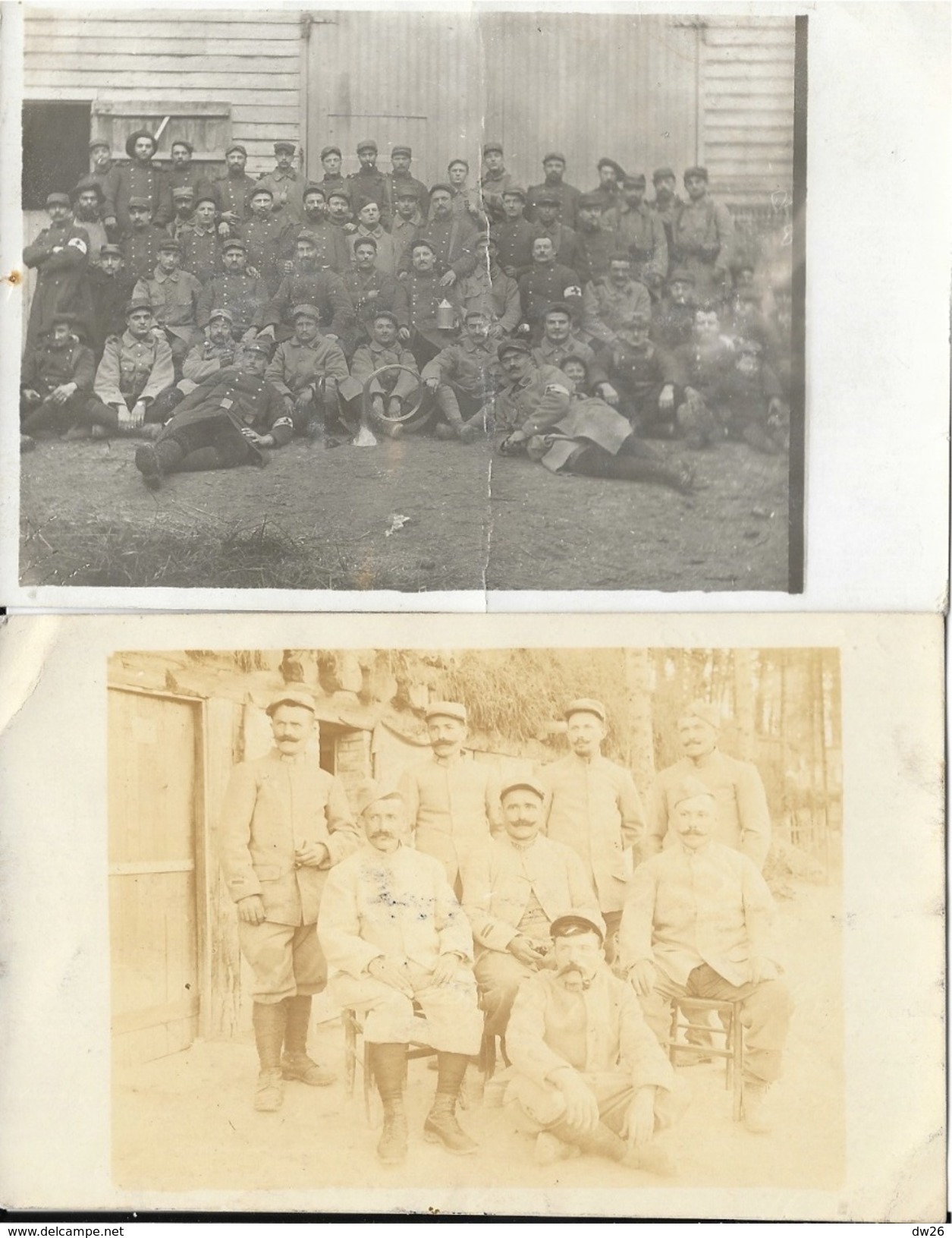 Lot De 16 Cartes Militaria: Récit Guerre 1914-1918 Par Paul Et Victorin Guibaud à Leur Cousine Alexandrine Moneron - 5 - 99 Cartes