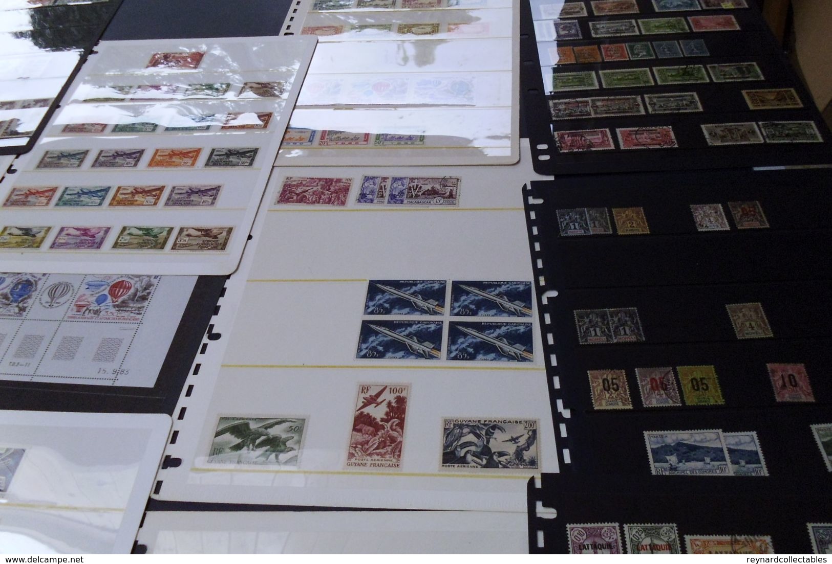 Superb France Colonies lot (1000s). Pre/post Indep. nhm/vfu, sheets,airs,covers/cards 19th-20thC. Huge lot!