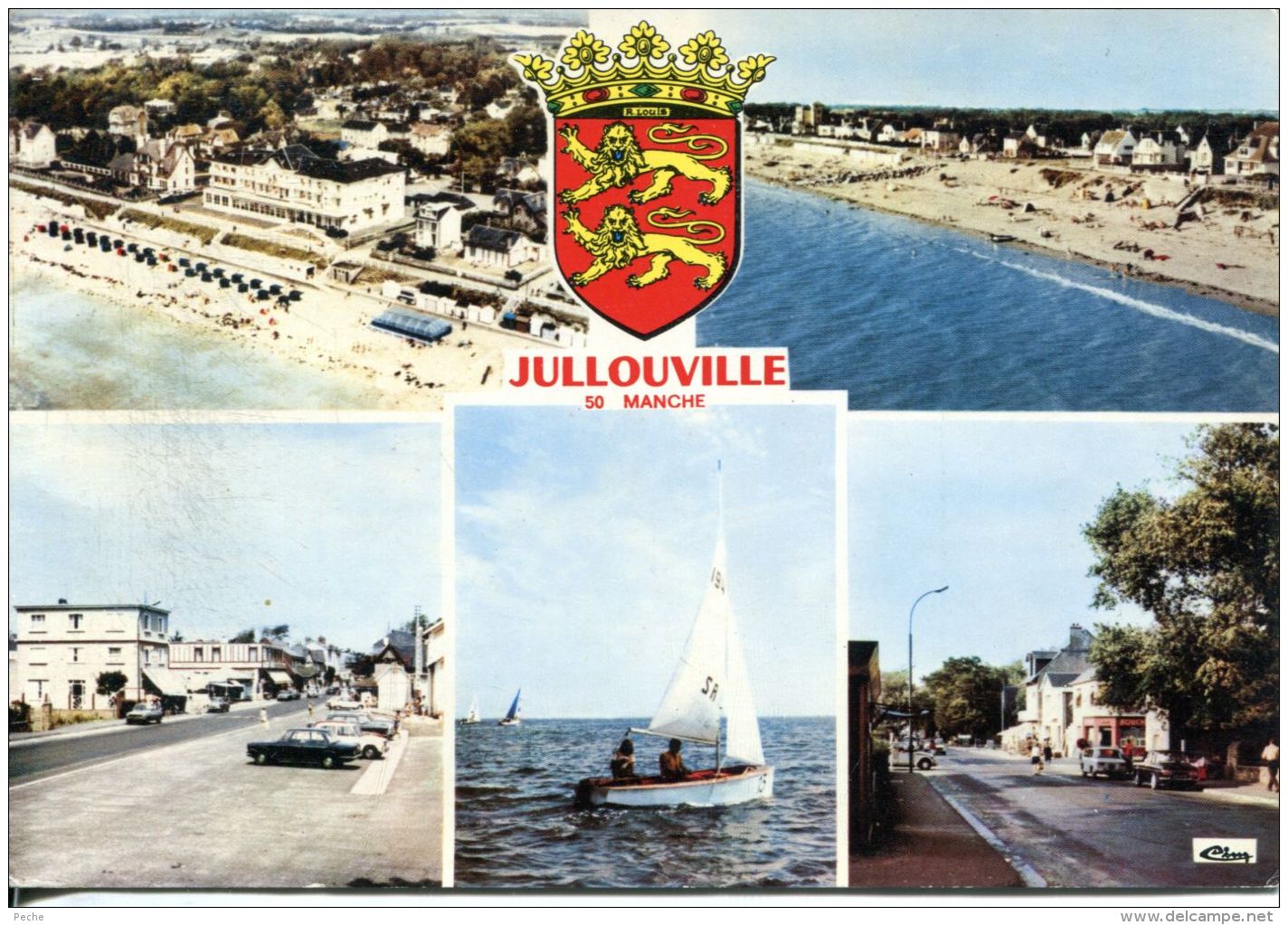 N°60285 GF-cpsm Jullouville -multivues- - Autres & Non Classés