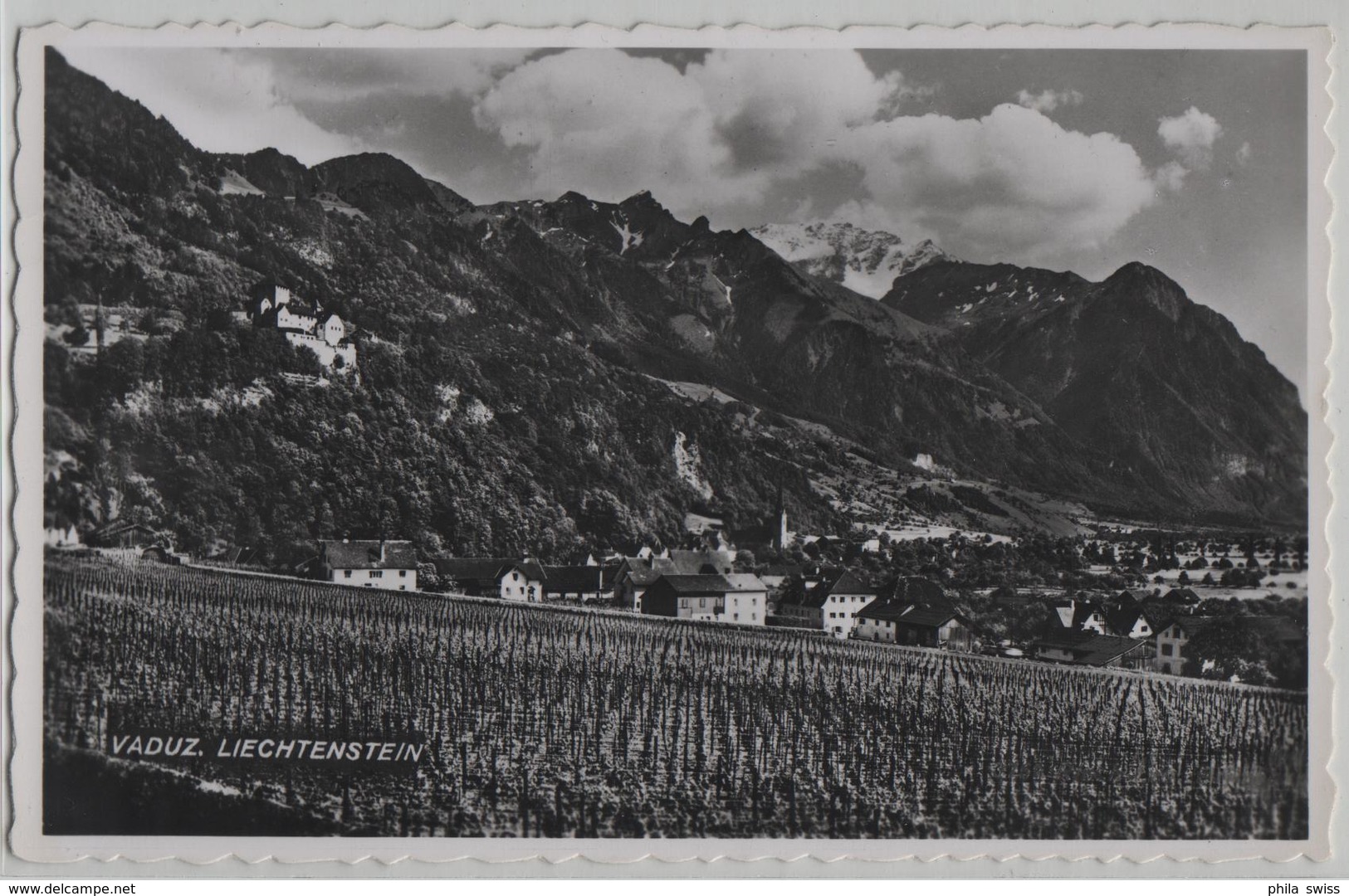 Vaduz - Generalansicht - Liechtenstein