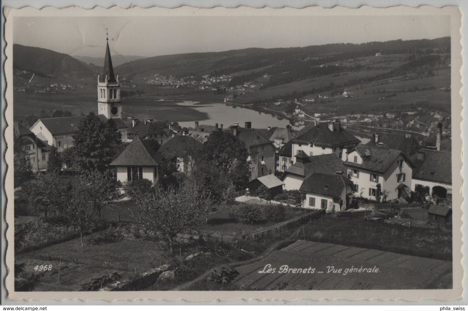 Les Brenets - Vue Generale - Photo: Perrochet - Les Brenets