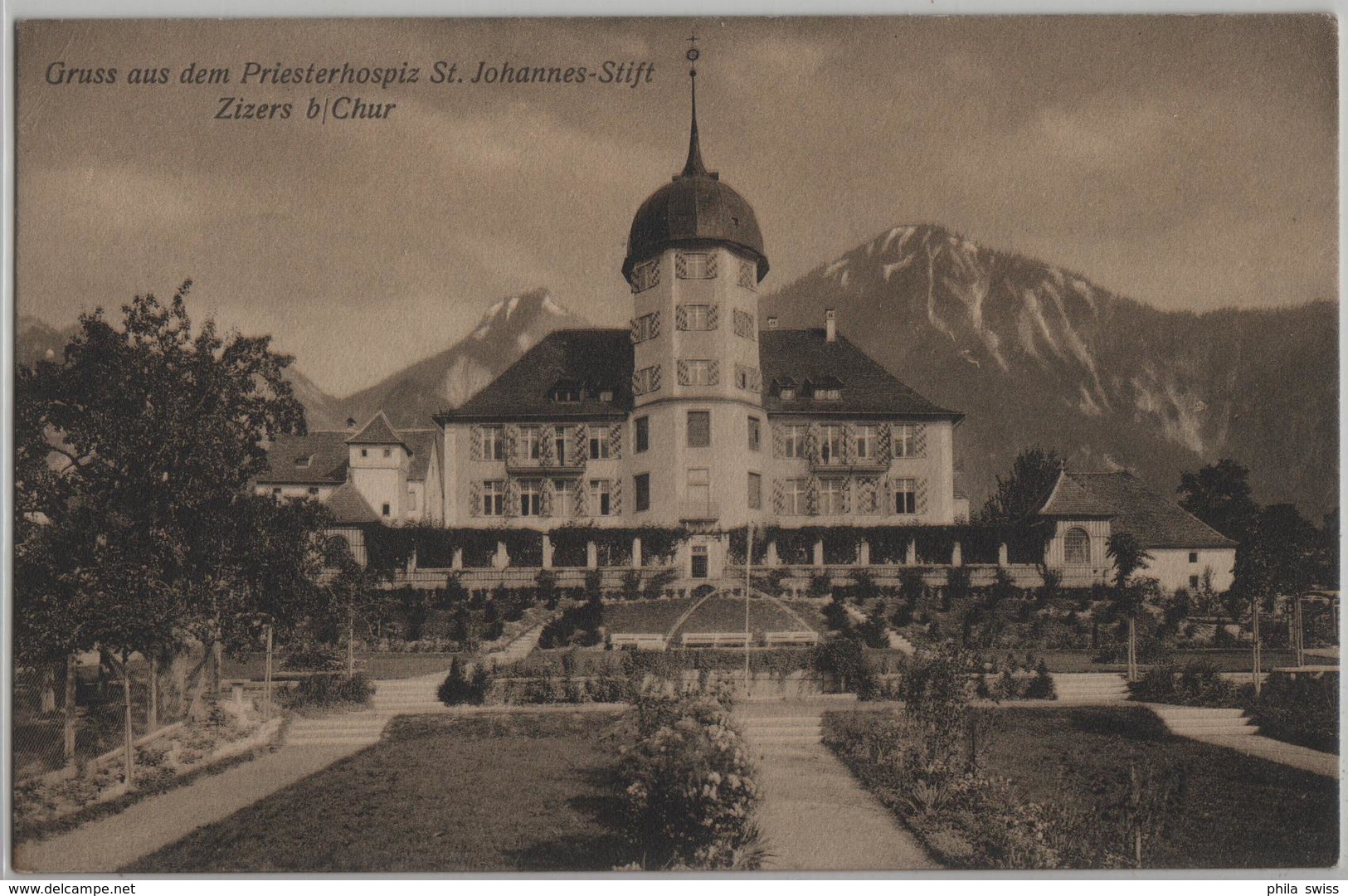 Gruss Aus Dem Priesterhospiz St. Johannes-Stift Zizers Bei Chur - Photo: C. Lang - Autres & Non Classés