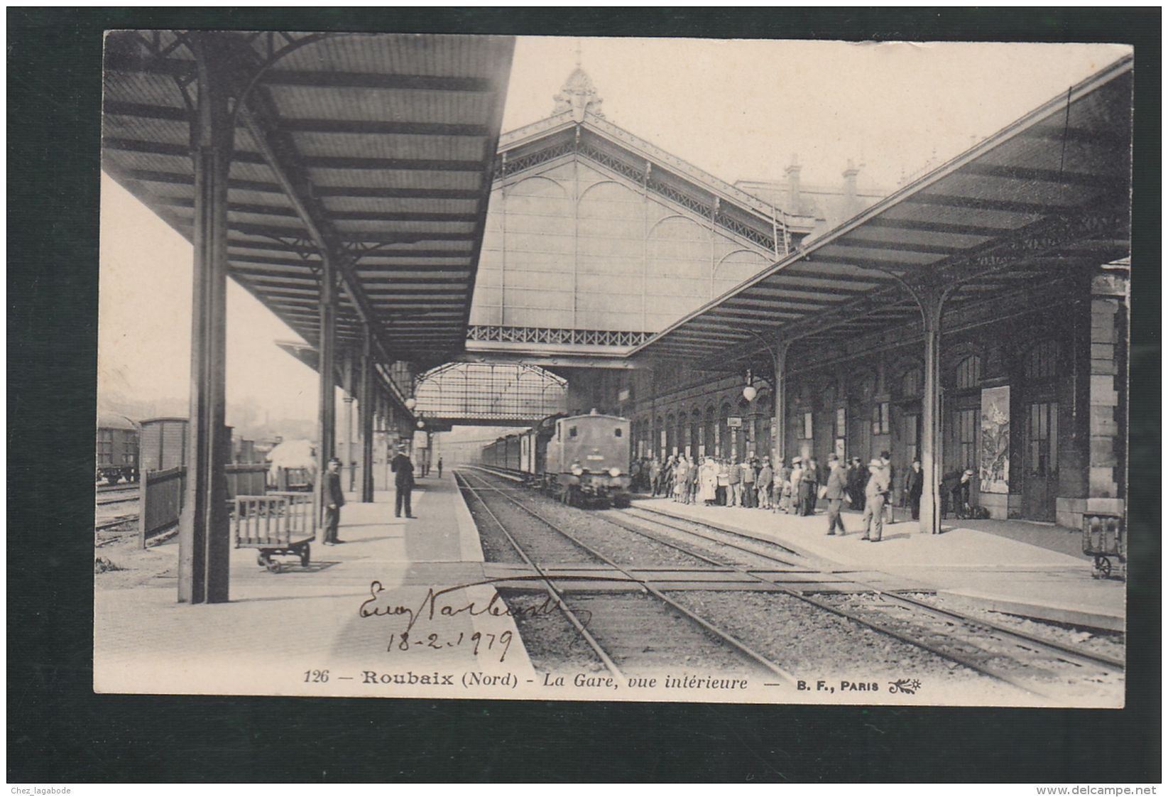 CPA (59) Roubaix  -  Gare  -  Vue Intérieure - Roubaix