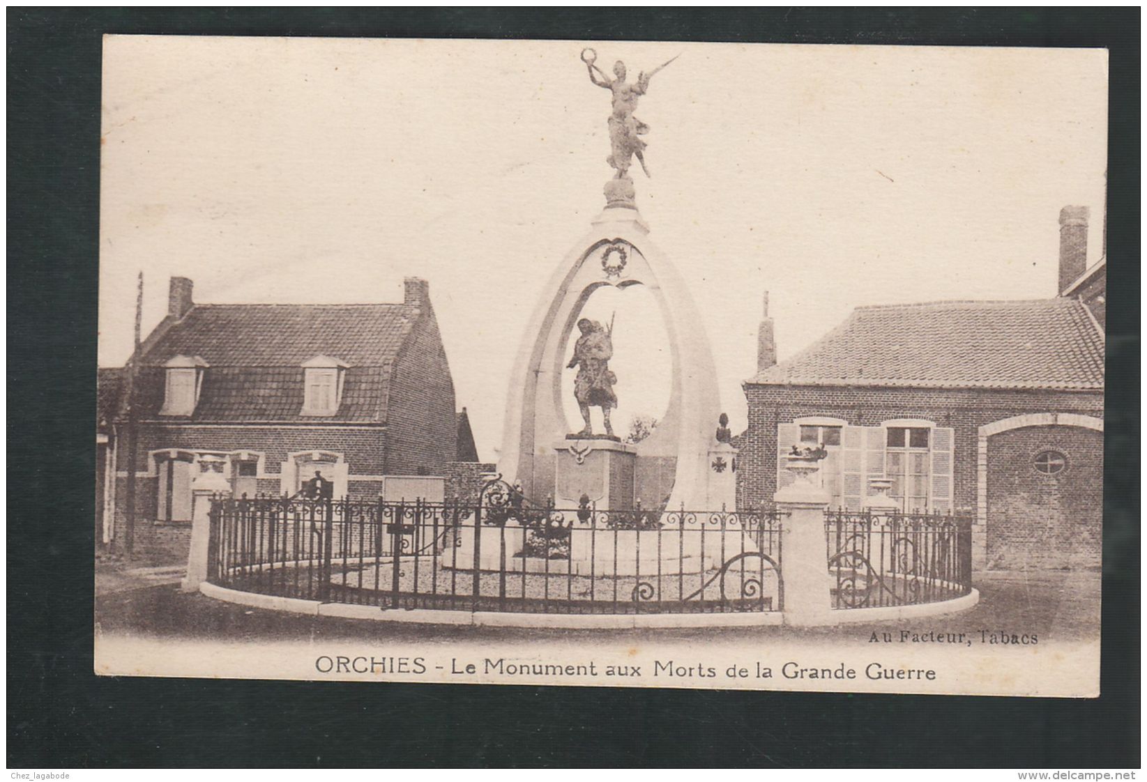 CP (59) Orchies  -  Le Monument Aux Morts De La Grande Guerre - Orchies