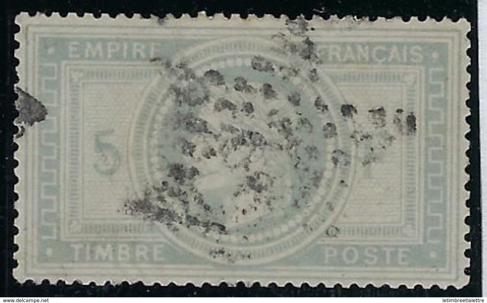 France N° 33 Oblitéré Qualité ST - 1863-1870 Napoléon III Lauré