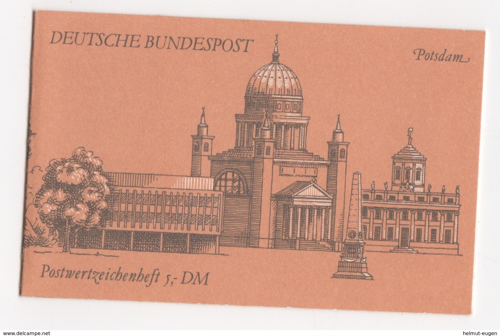 MiNr. 1531 - 1534, MH: 27 Deutschland Bundesrepublik Deutschland       1991, Juni. Freimarken: Sehenswürdigkeiten (IX). - 1971-2000