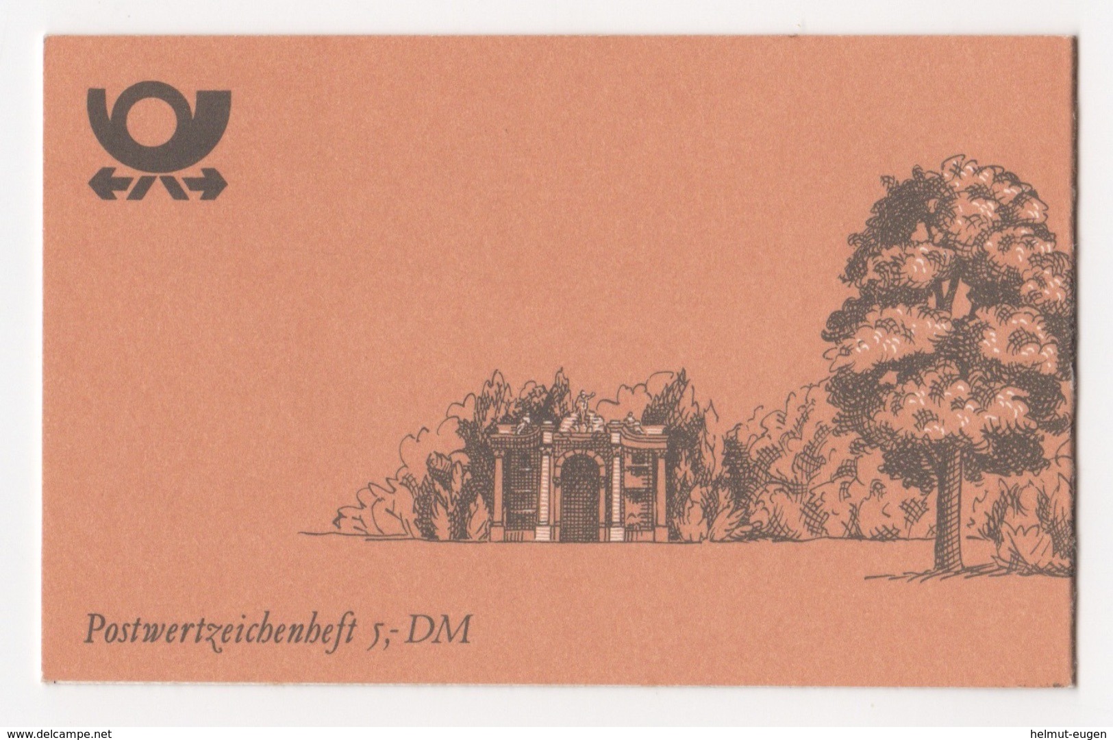 MiNr. 1531 - 1534, MH: 27 Deutschland Bundesrepublik Deutschland       1991, Juni. Freimarken: Sehenswürdigkeiten (IX). - 1971-2000