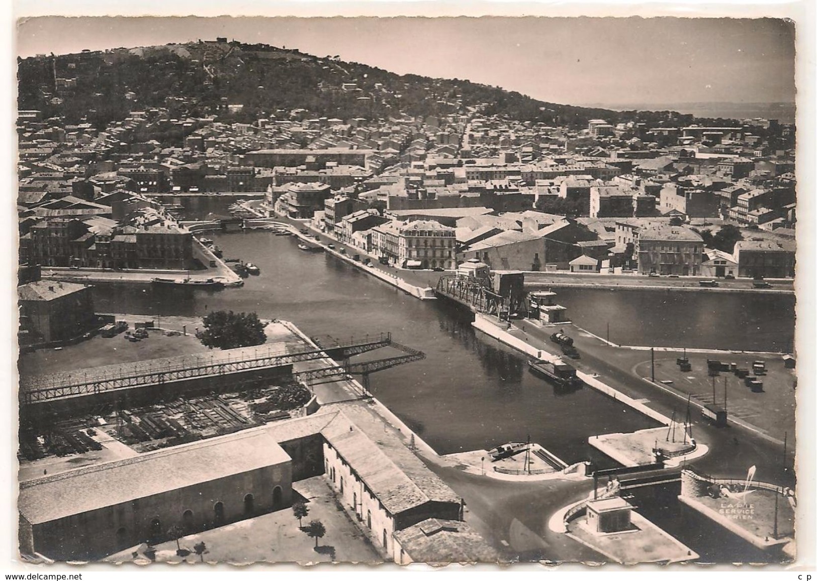 Sete - Cette -  Les Quais , Vue Generale Sur Saint Clair  -  CPSM° - Sete (Cette)