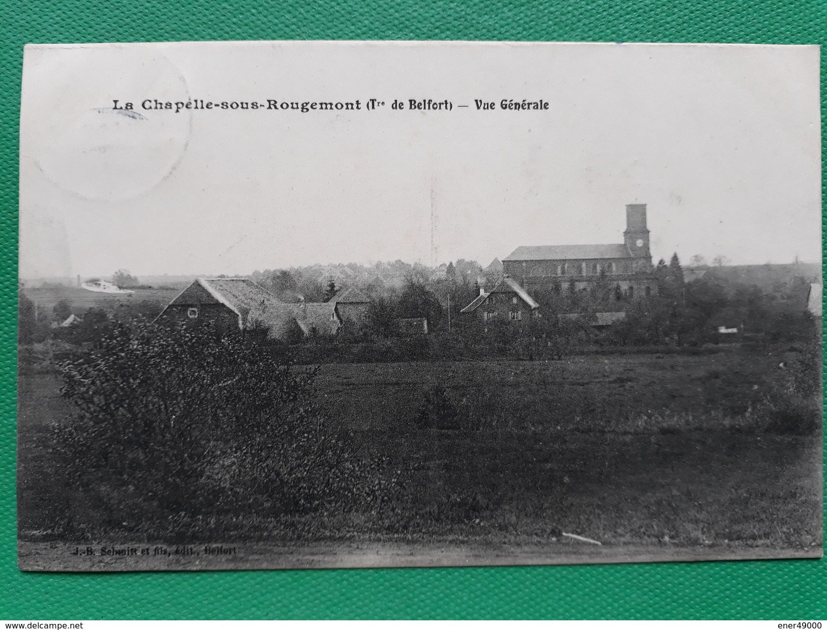 LA CHAPELLE SOUS ROUGEMENT . VUE GENERALE - Autres & Non Classés