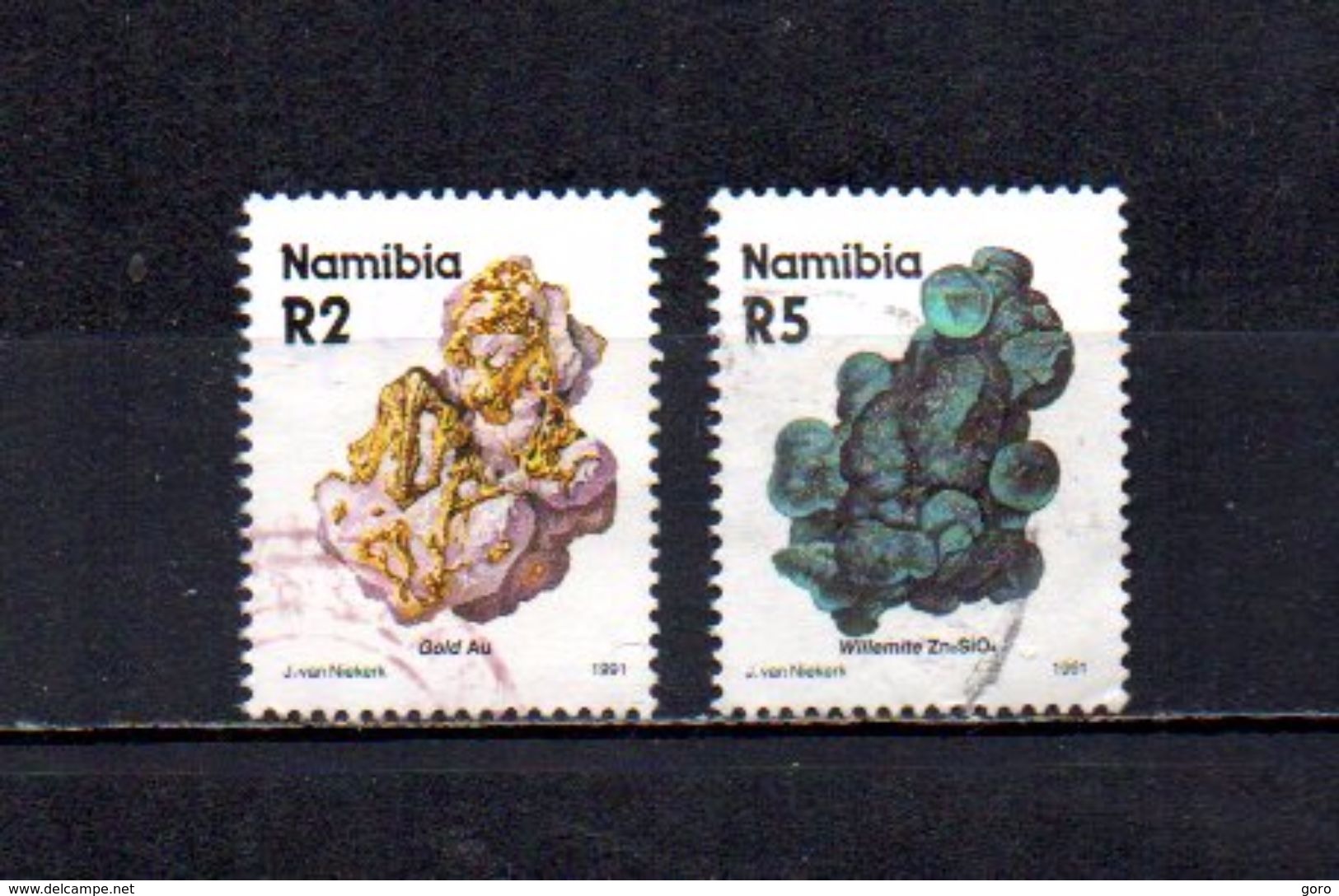 Namibia   1991  .-  Y&T  Nº   653/654 - Namibia (1990- ...)