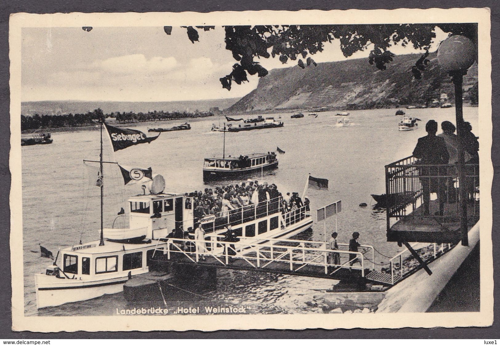 GERMANY , LINZ AM RHEIN , OLD POSTCARD - Linz A. Rhein