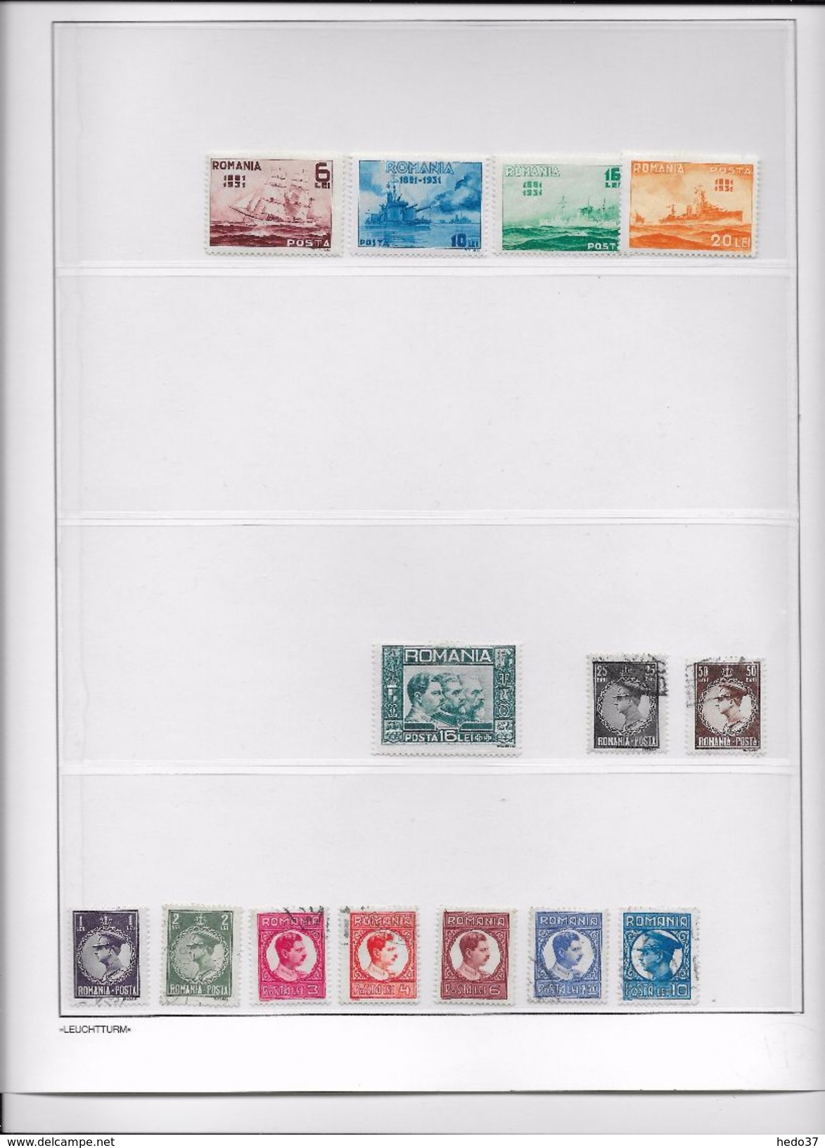 Roumanie - Collection Vendue Page Par Page - Timbres Oblitérés / Neufs */** Avec Ou Sans Charnière - B/TB - Collections