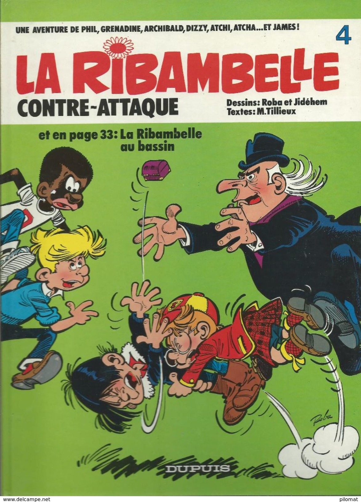 La Ribambelle 4 Contre-attaque ROBA  &  VICQ  EO - Ribambelle, La