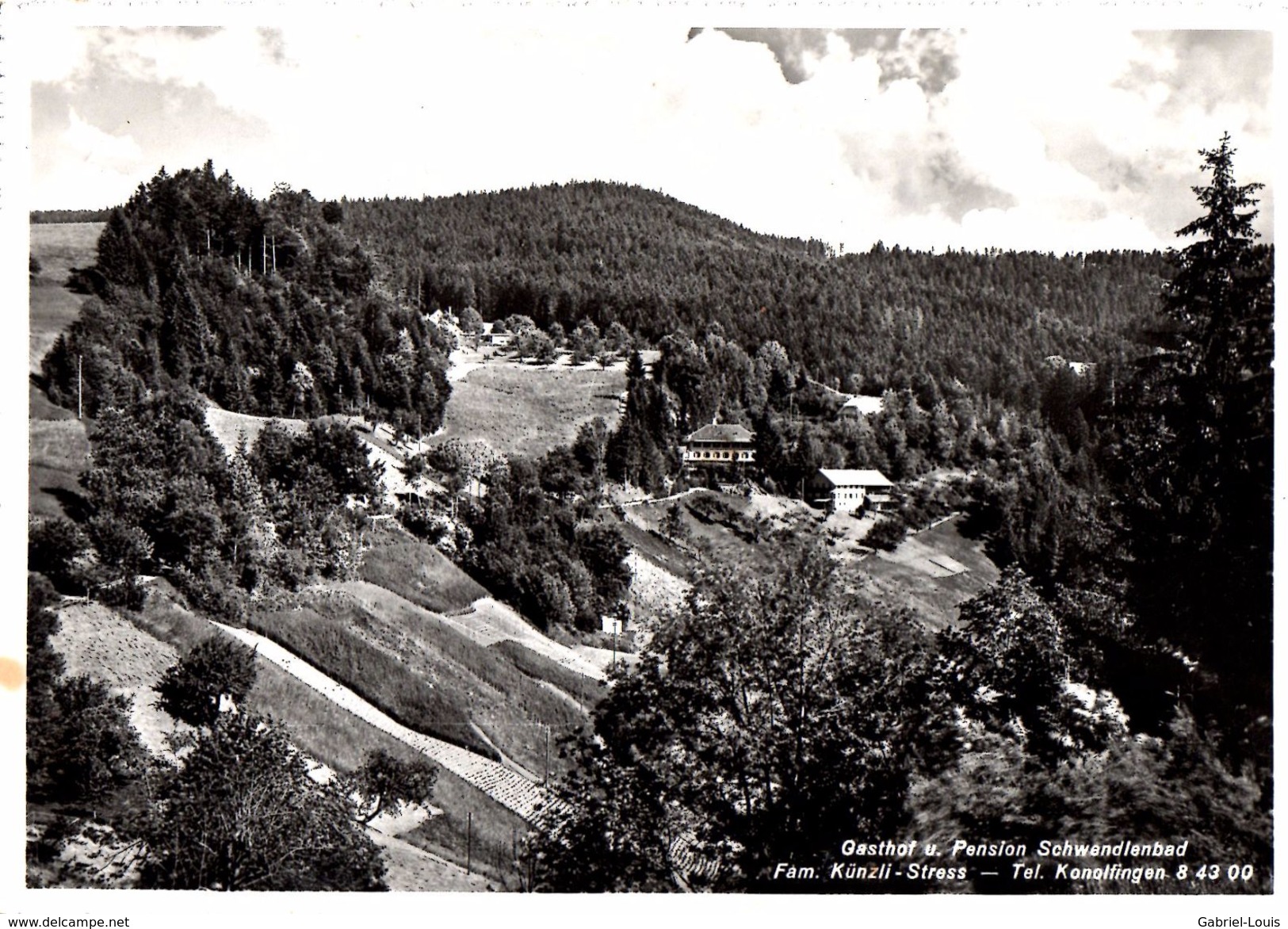 Gasthof Pension Schwendlenbad Fam. Künzli - Konolfingen (carte Grand-format) - Konolfingen