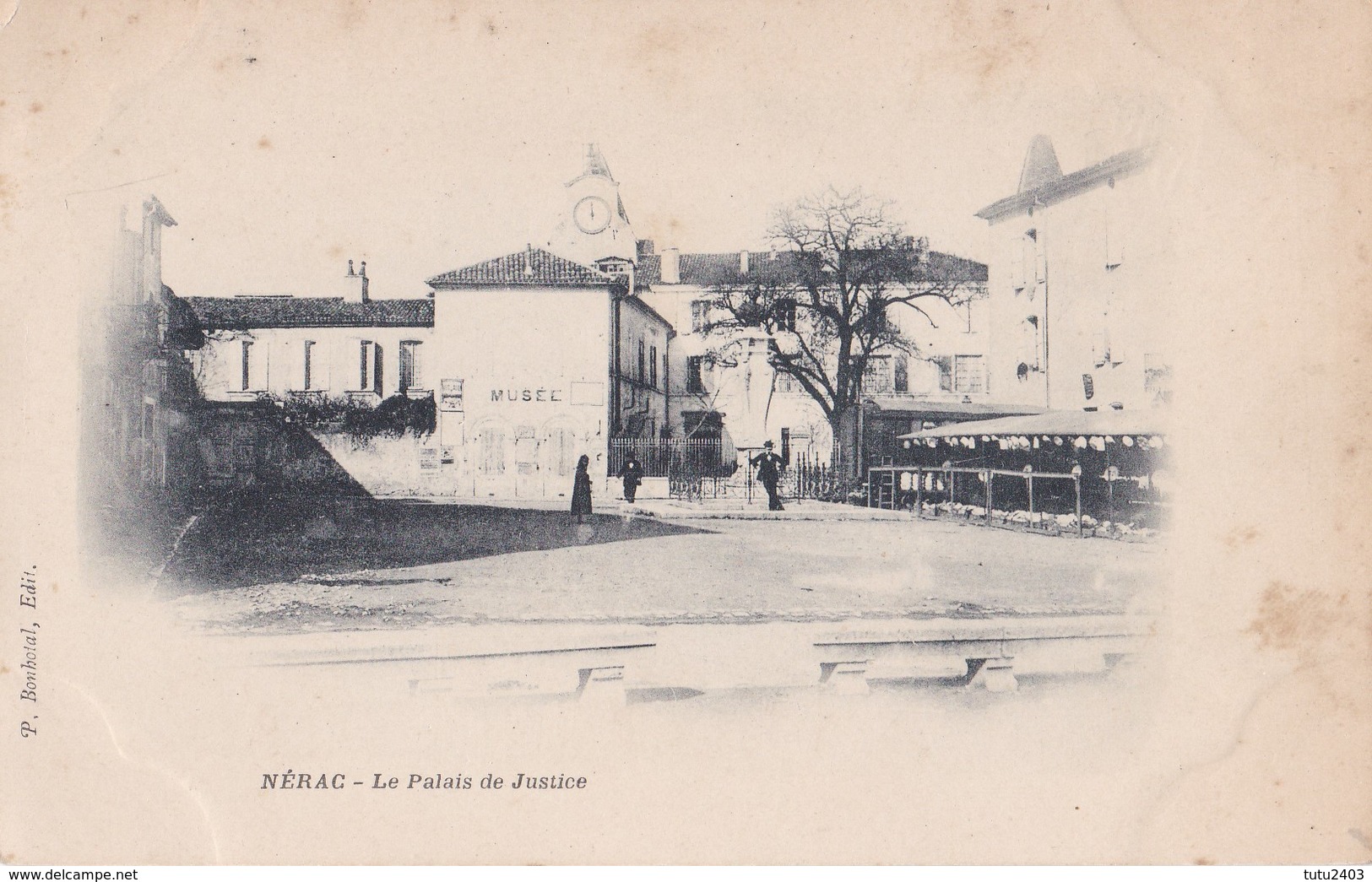 NERAC                                      Le Palais De Justice - Nerac