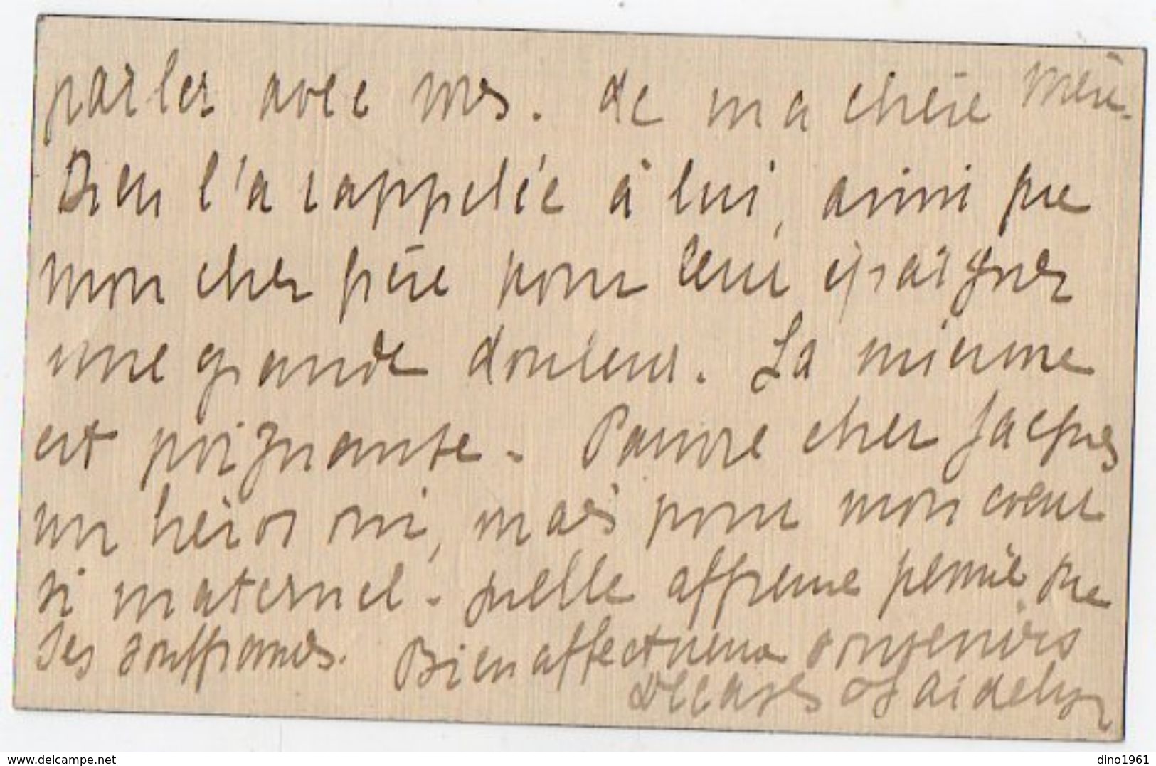 VP11.773 - Noblesse - CLAS - Lettre De Mme La Comtesse De SARDELYS - Autres & Non Classés