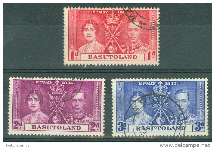 Basutoland: 1937   Coronation    Used - 1933-1964 Crown Colony