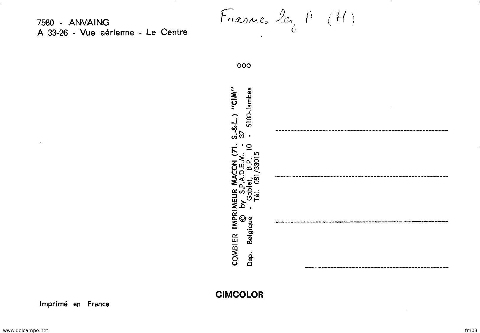 Frasnes Lez Anvaing - Frasnes-lez-Anvaing