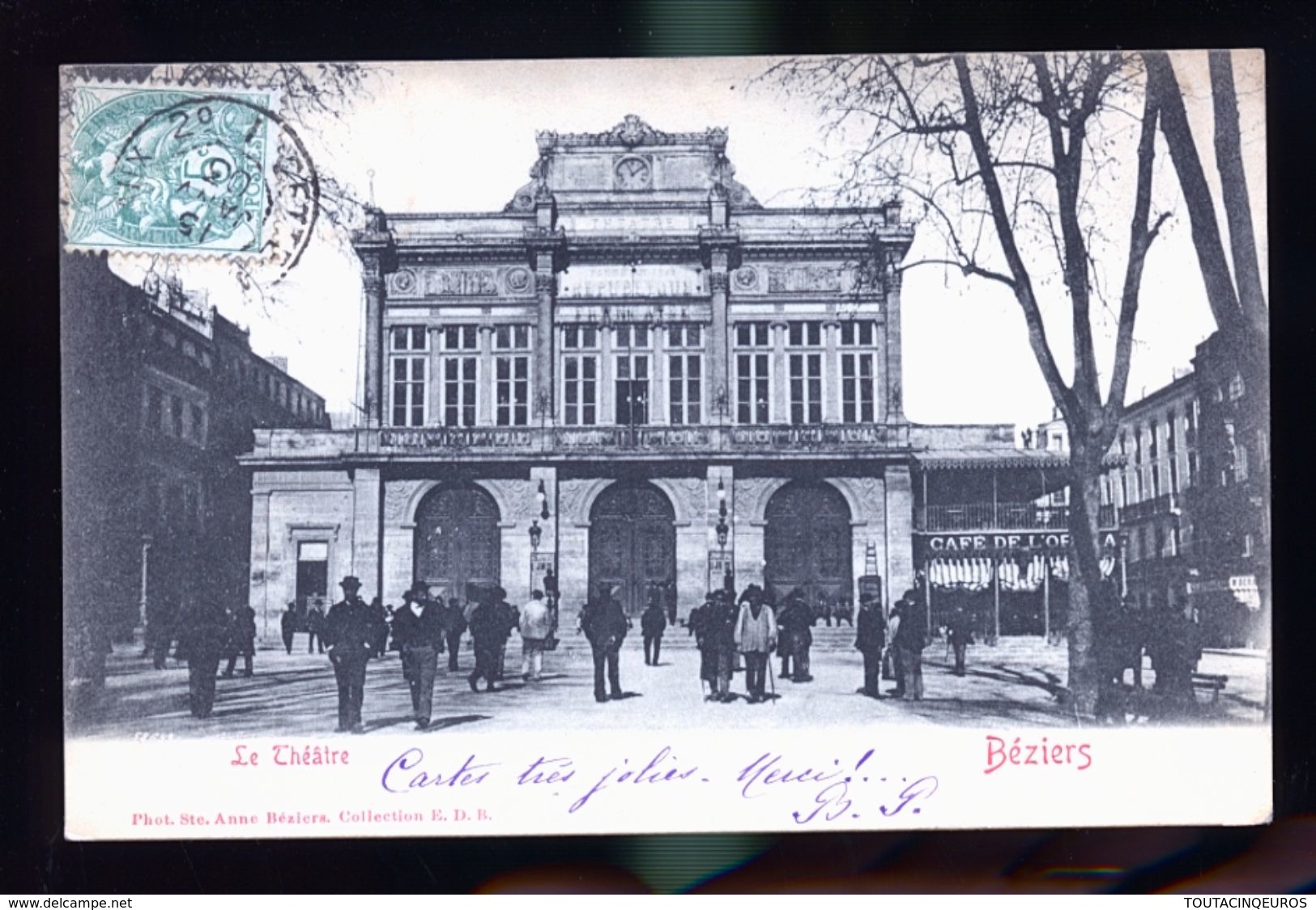 BEZIERS    TIRAGE DE 1900 - Beziers