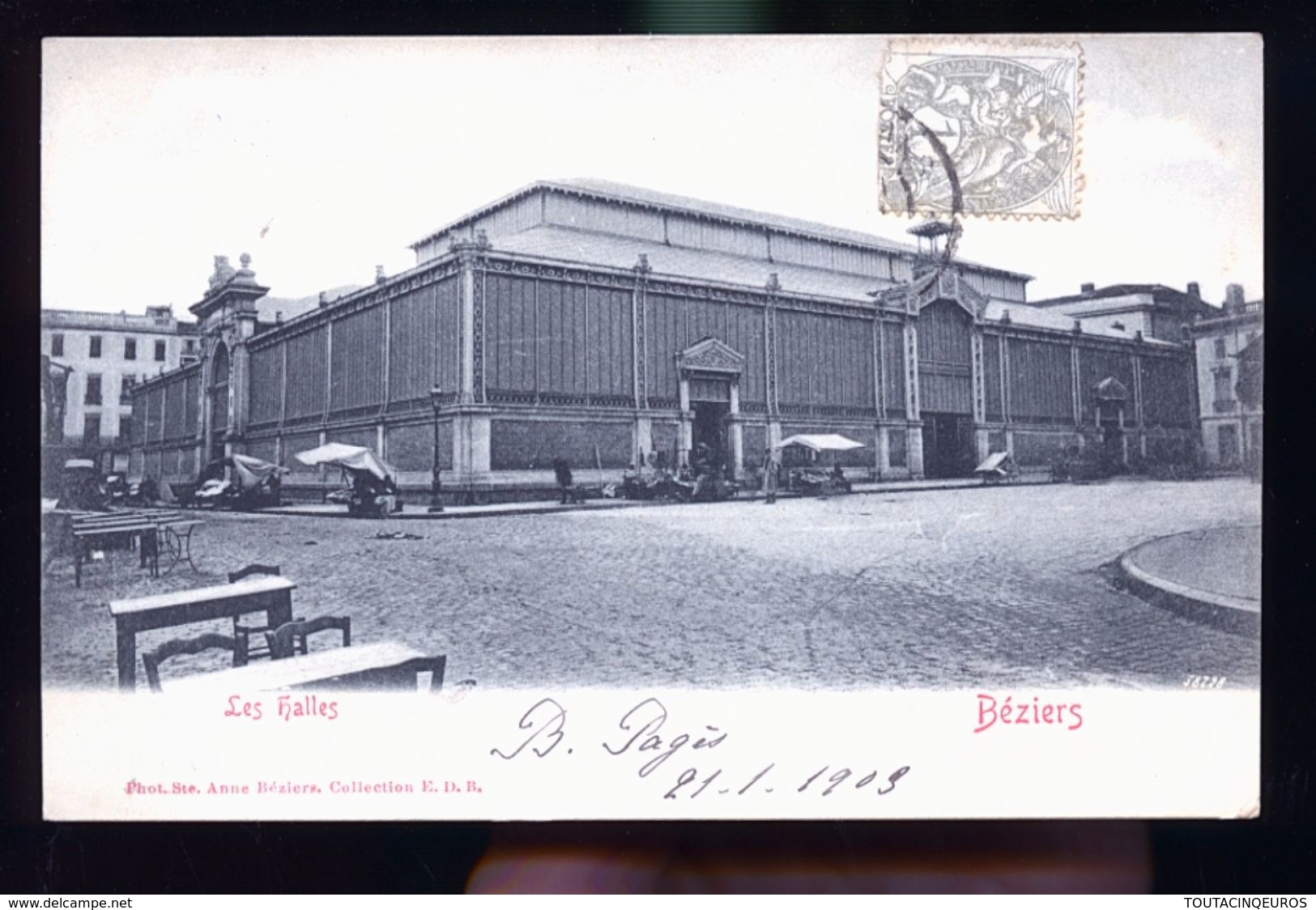 BEZIERS    TIRAGE DE 1900 - Beziers