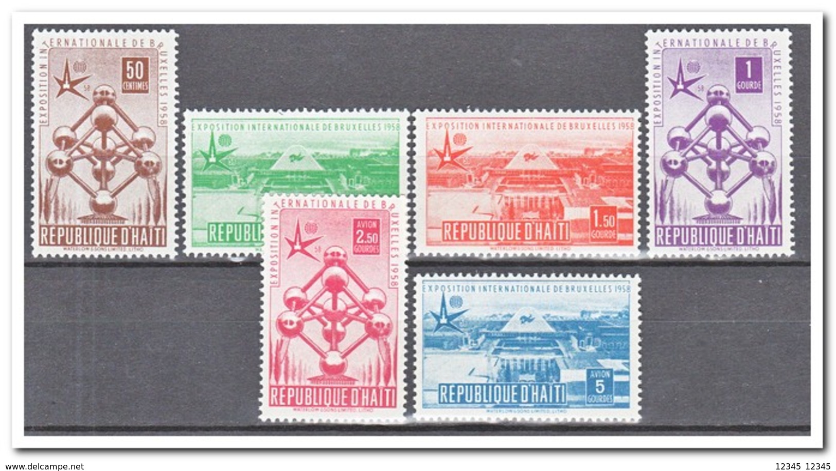 Haïti 1958, Postfris MNH, Brussels World Fair - Haïti