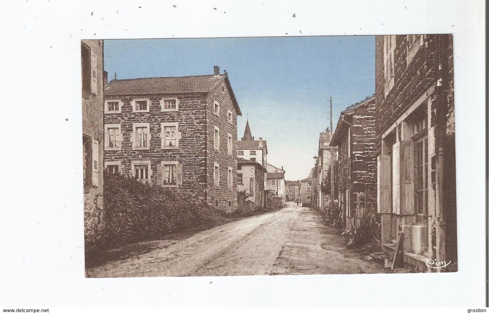 LOUDES (HTE LOIRE) BORUE RUE DE LACHENEAU - Loudes