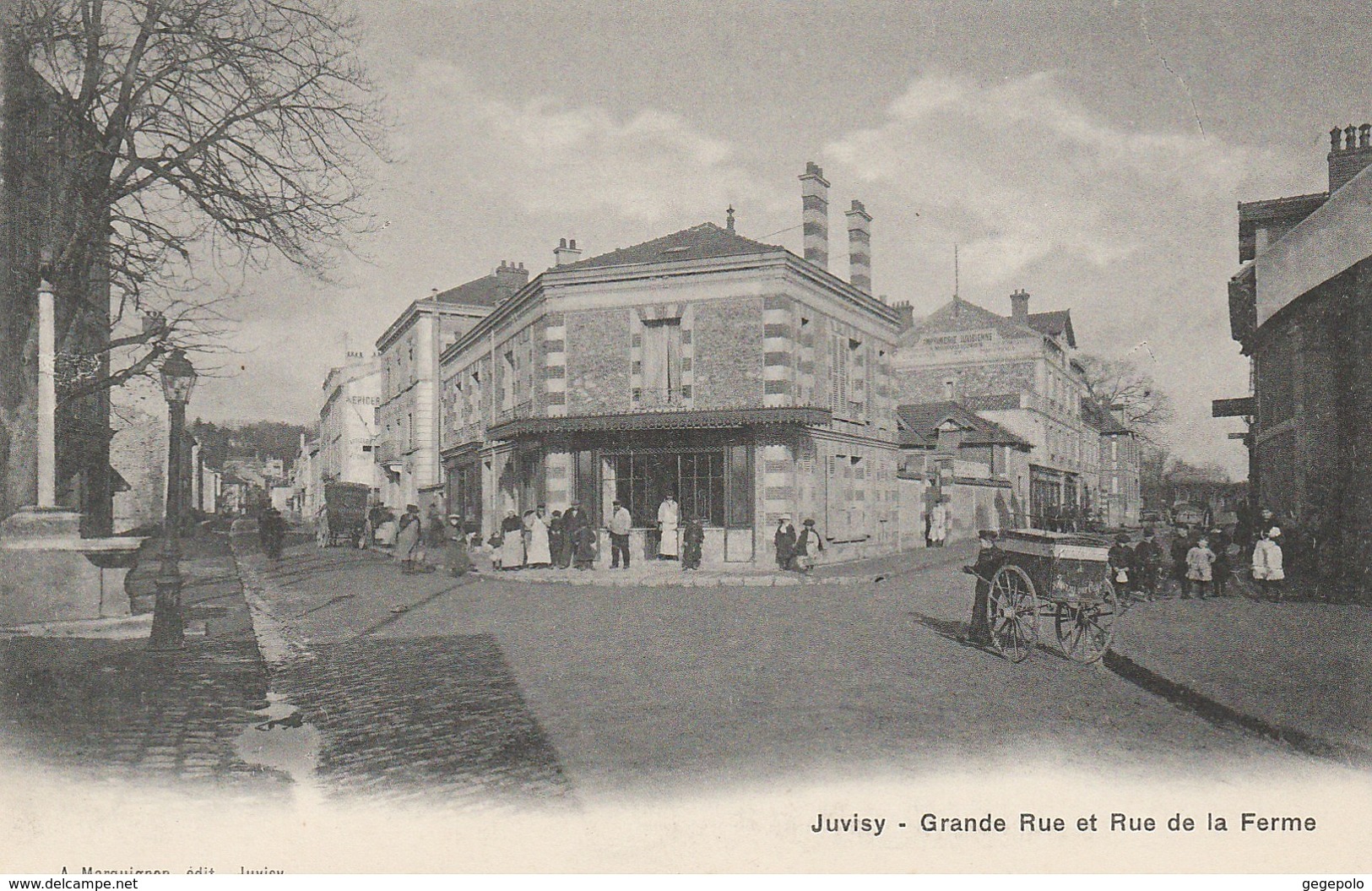 JUVISY - Grande Rue Et Rue De La Ferme - Juvisy-sur-Orge