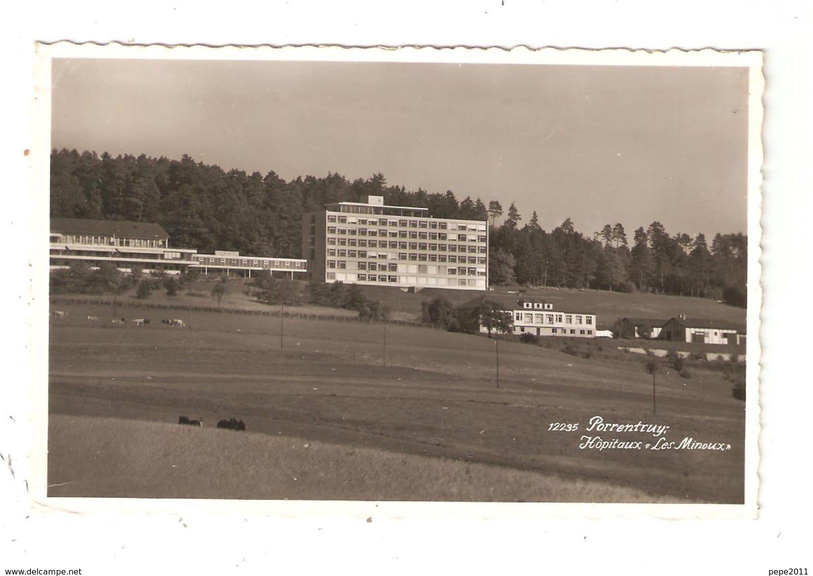 CPA Suisse PORRENTRUY Hôpitaux Les Minoux - Porrentruy