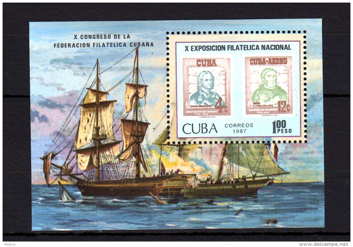 Cuba 1987 Stamp Exhibition  Holgiun MNH -(Z99) - Sonstige (Land)