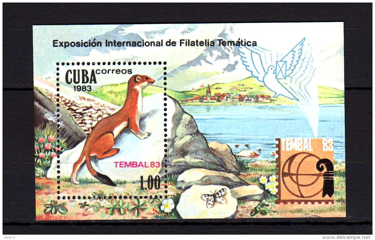 Cuba 1984 Stamp Exhibition  Fauna MNH --(Z64) - Autres & Non Classés