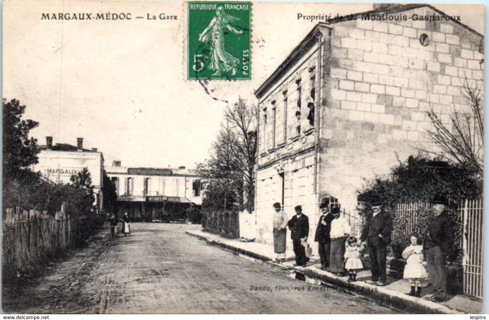33 - MARGAUX - MEDOC --  La Gare - Margaux