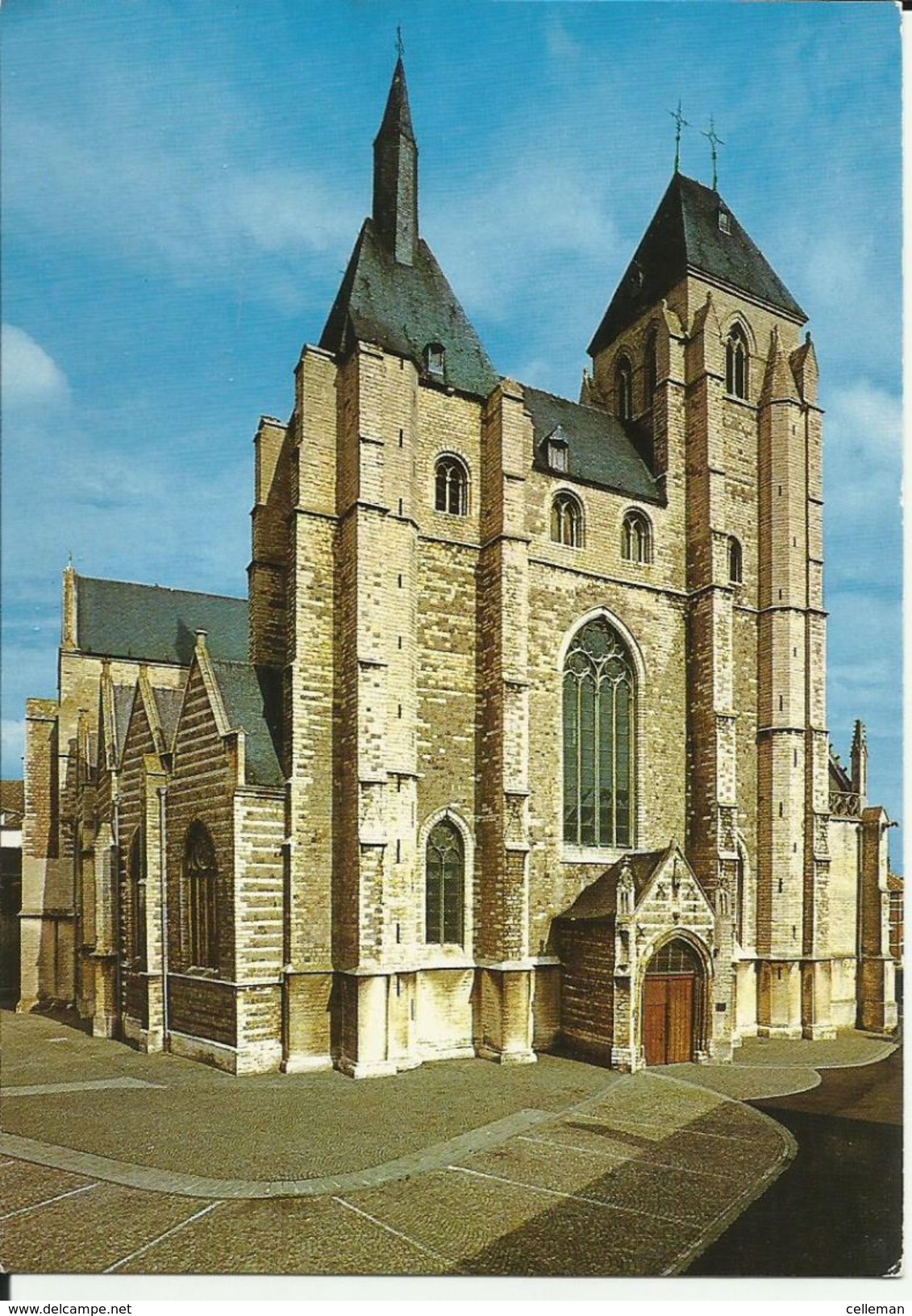 Zoutleeuw Kerk 13° Eeuw Voorgevel (i586) - Zoutleeuw