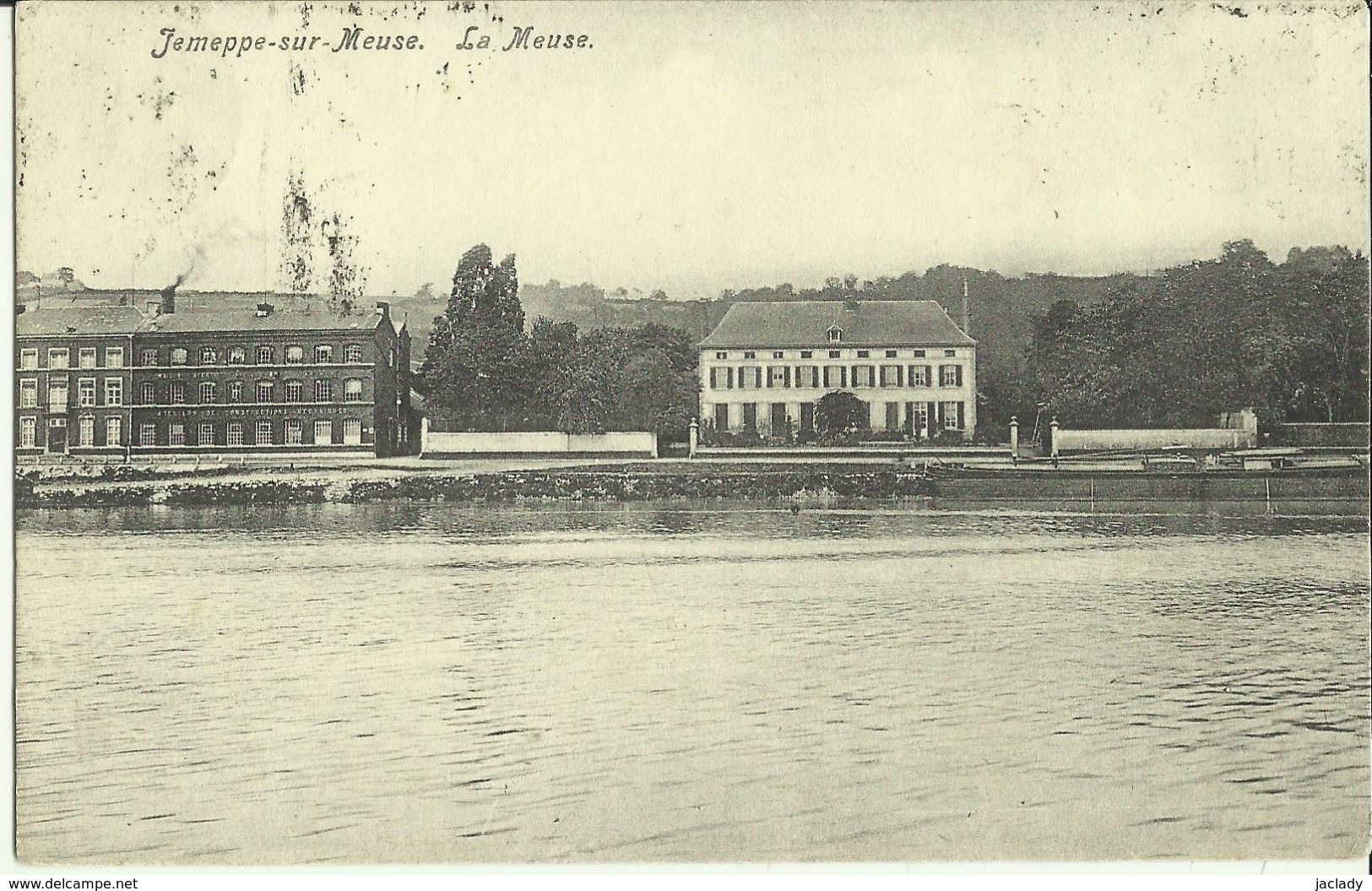 Jemeppe - Sur - Meuse -- La Meuse.   (2 Scans) - Flémalle