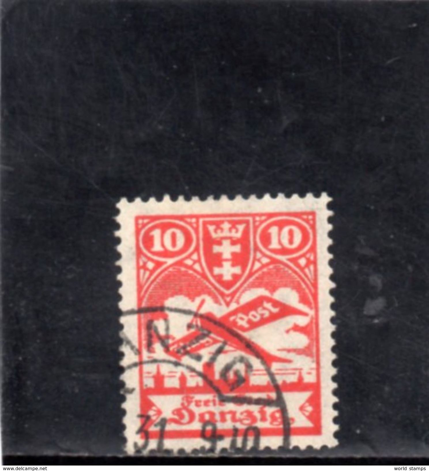 DANTZIG 1924 O - Used