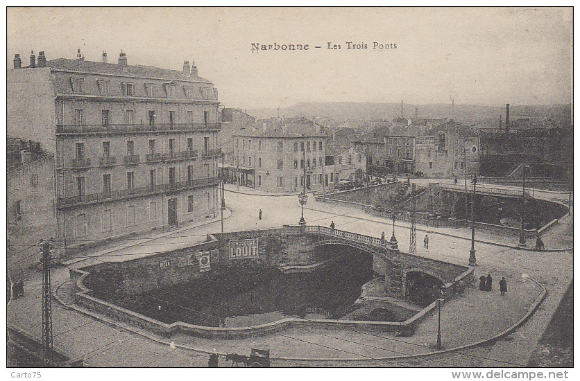 Narbonne 11 - Immeubles Et Trois Ponts - Narbonne