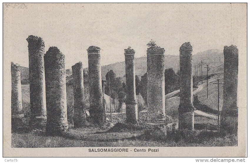 Italie - Salsomaggiore  - Cento Pozzi - Archéologie - Thermes - 1931 - Parma