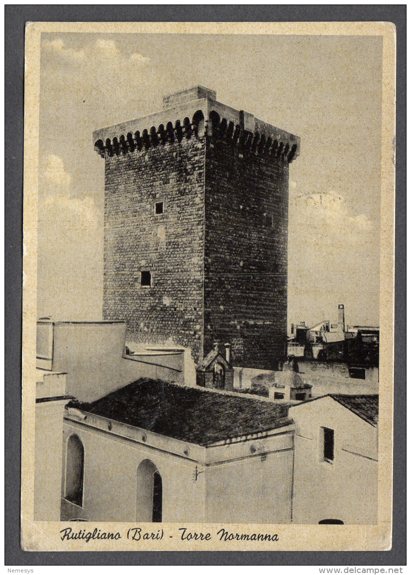 1952 RUTIGLIANO Torre Normanna FG V  SEE 2 SCANS - Altri & Non Classificati