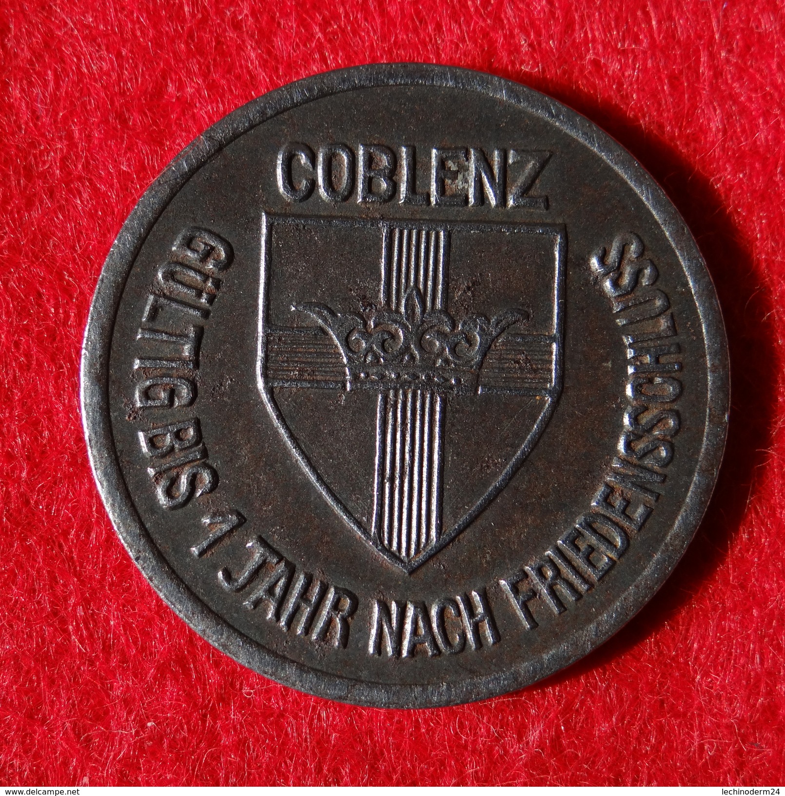 Allemagne, 25 Pfennig Coblenz 1918 - 25 Pfennig