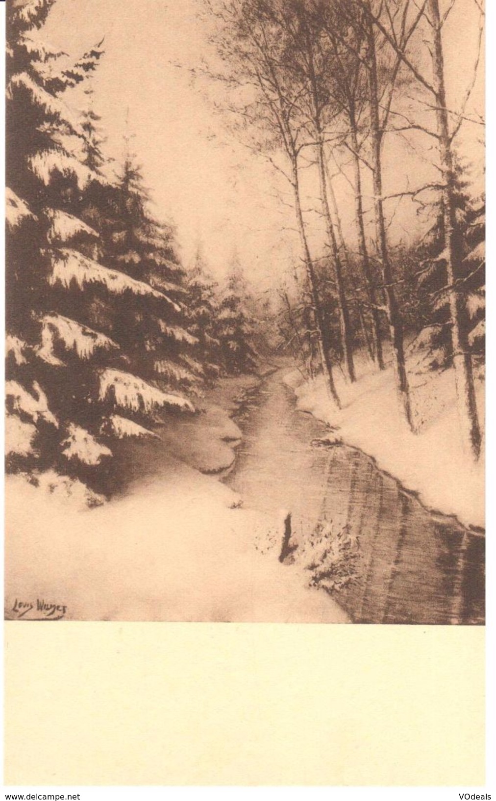 Neufchâteau - L'ardenne - Louis Wilmet - L'hiver Dans Les Bois - Neufchâteau