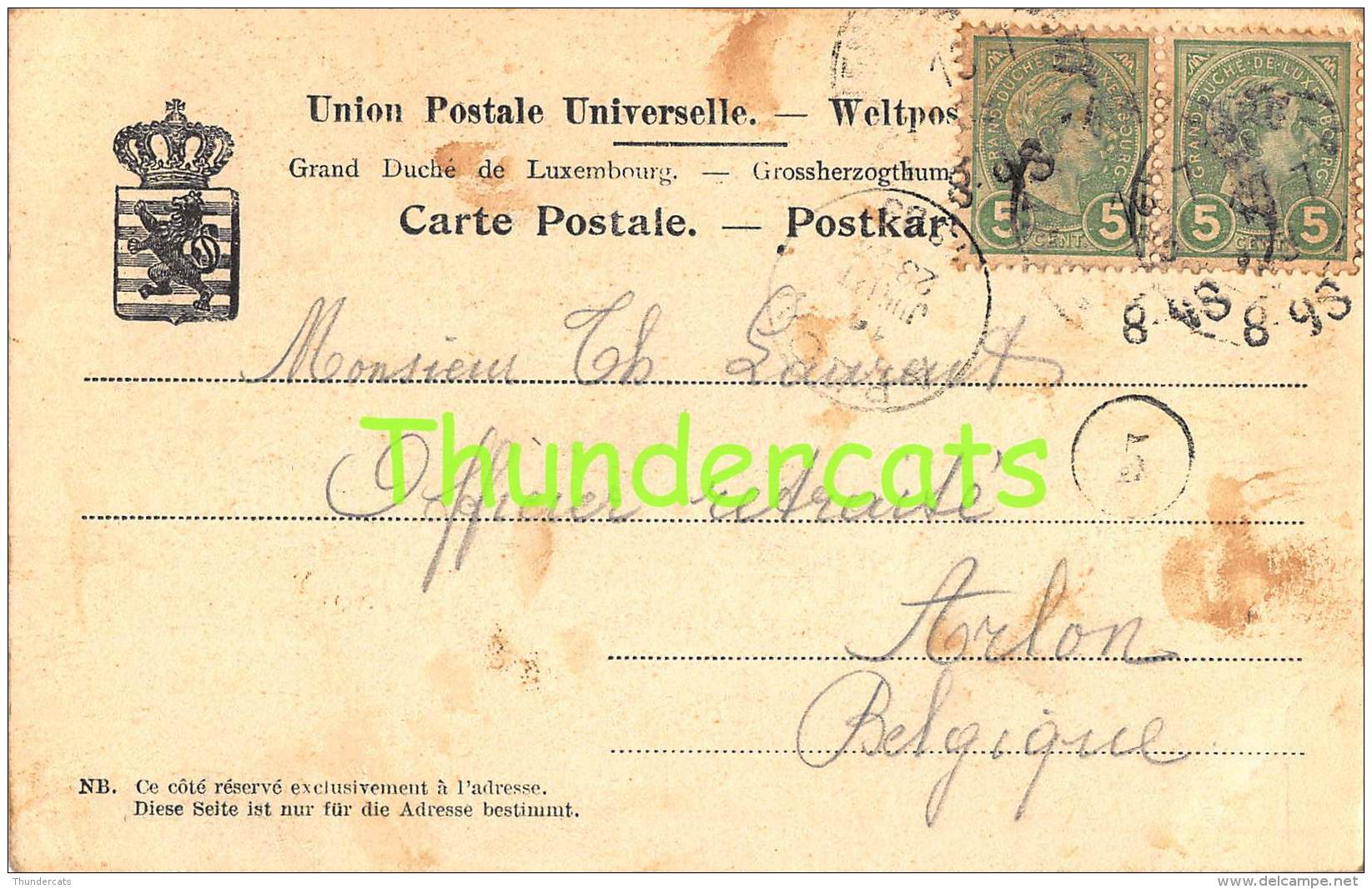 CPA LUXEMBOURG ALZETTE PFAFFENTHAL NELS SERIE 1 NO 67 - Esch-sur-Alzette