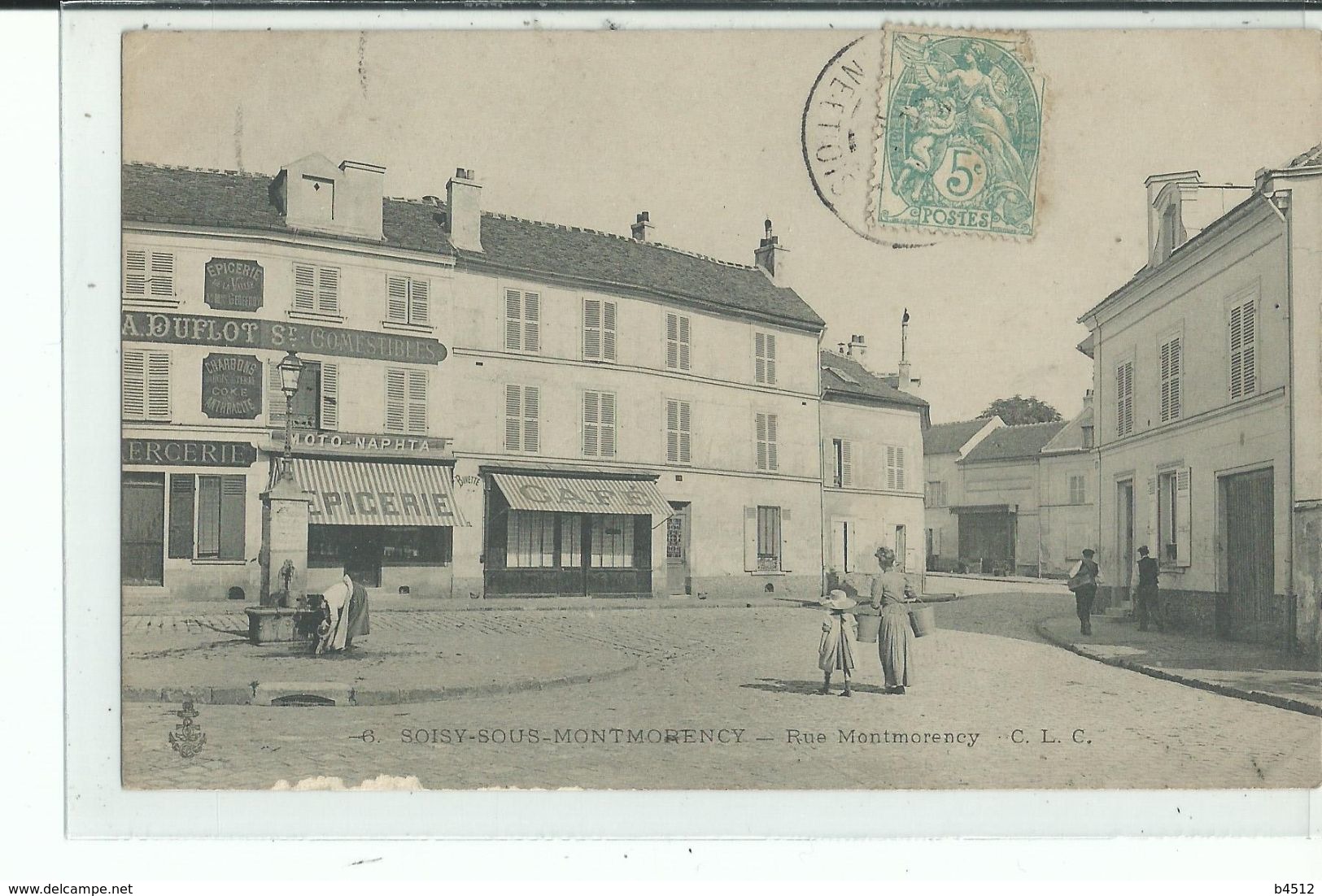 95 SOISY Sous MONTMORENCY Rue De Montmorency , Façade Café épicerie - Soisy-sous-Montmorency