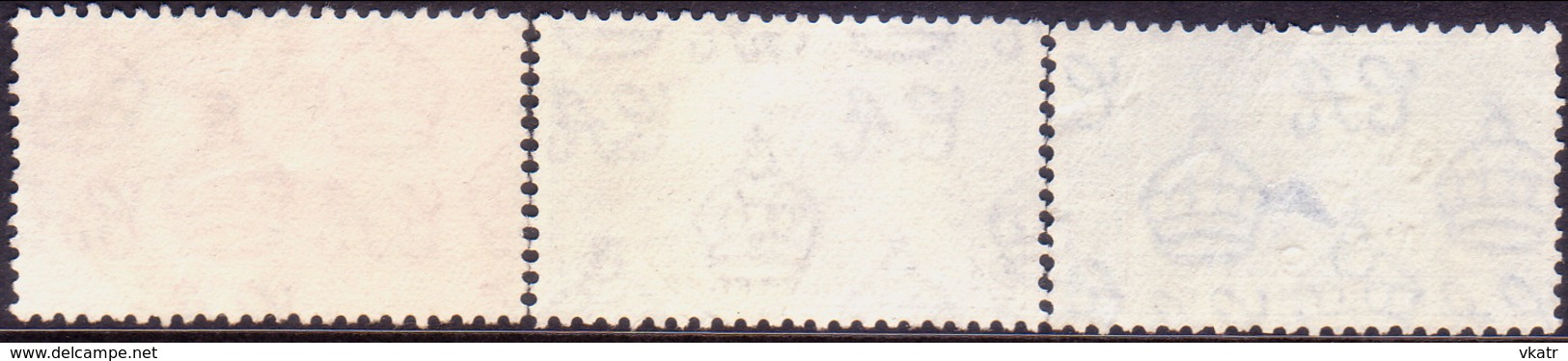 SIERRA LEONE 1937 SG #185-87 Compl.set Used Coronation Small Thin On 3d - Sierra Leone (...-1960)