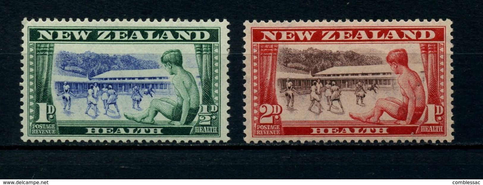 NEW  ZEALAND    1948    Health  Stamps  Set  Of  2    MNH - Unused Stamps